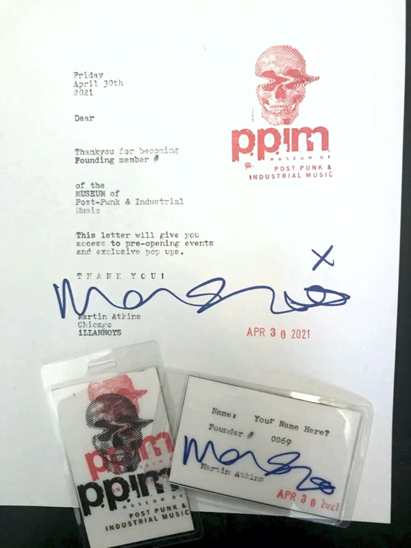 PPIM - Welcome Letter and Pass