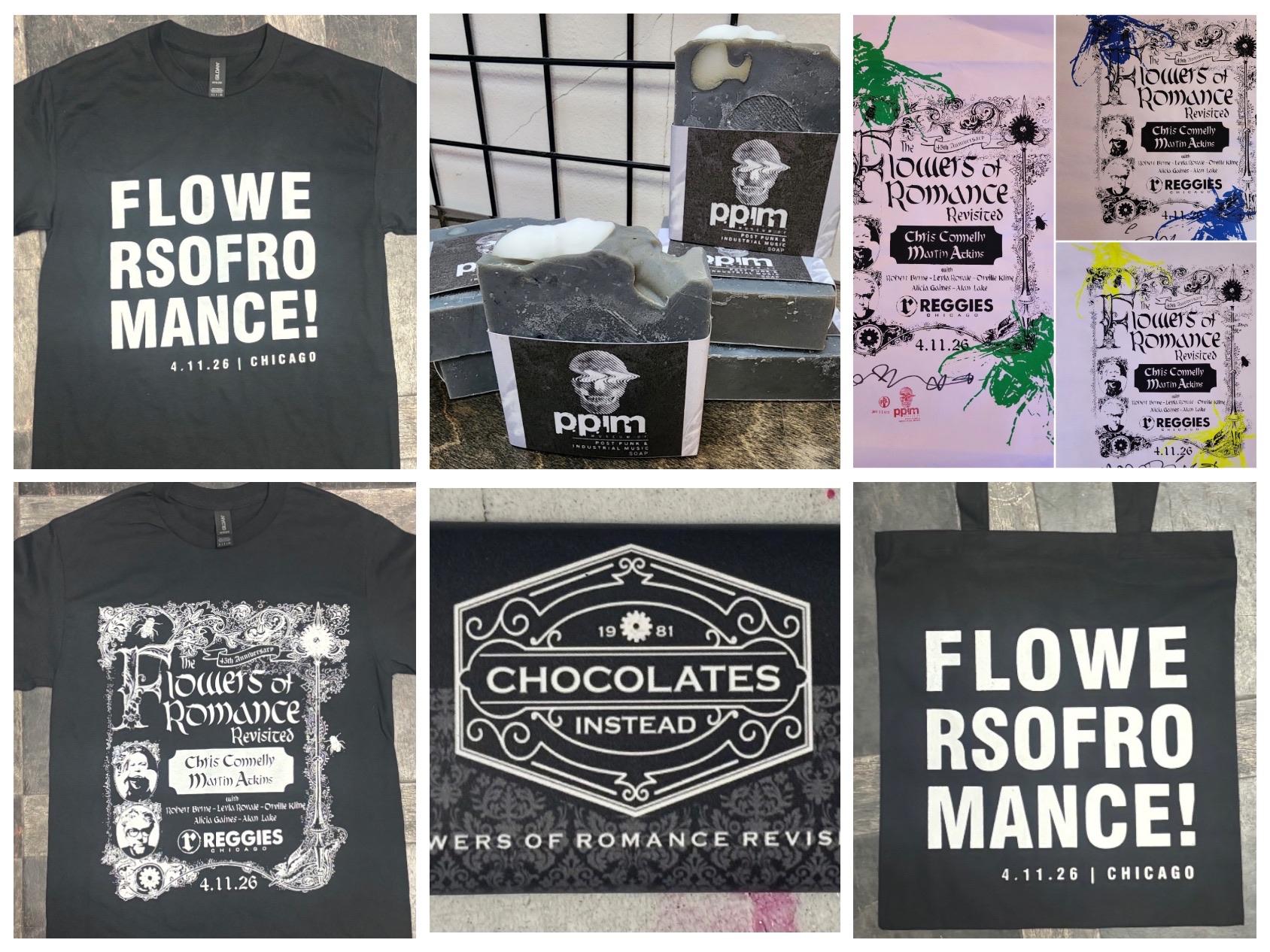 Flowers Revisited Thank You & Virtual Merch Booth